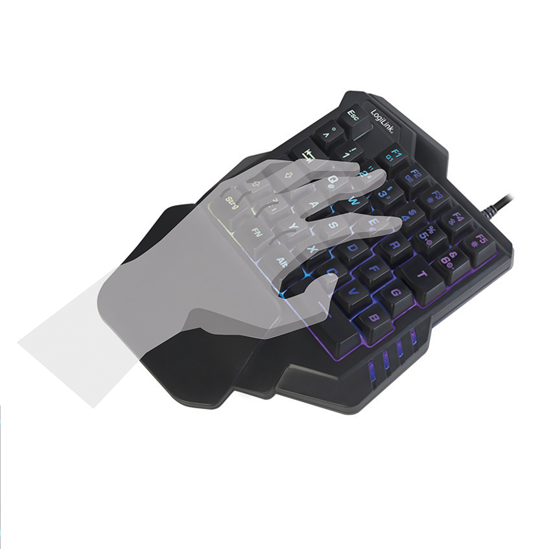 LogiLink ID0181 keyboard Gaming USB English Black – image 8