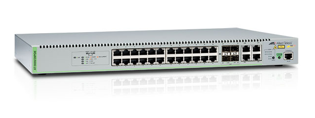 Allied Telesis AT-9000/28POE Managed L2/L3 Gigabit Ethernet (10/100/1000) Power over Ethernet (PoE) Grey