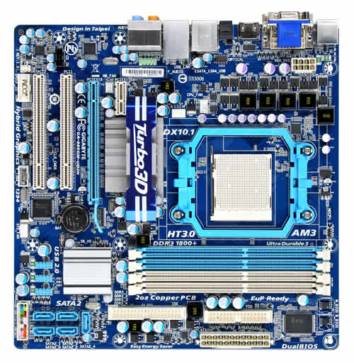GIGABYTE GA-880GM-UD2H motherboard AMD
