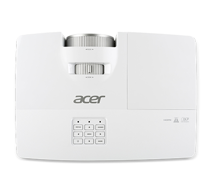 Acer Basic X125H Standard throw projector 3300 ANSI lumens DLP XGA (1024x768) 3D White – image 4