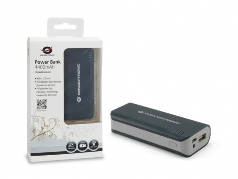 Conceptronic Power Bank 4400mAh – image 3
