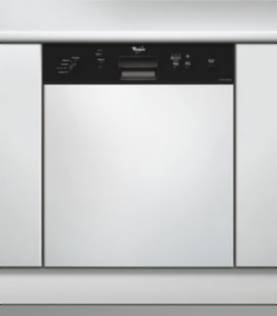 Whirlpool ADG673NB dishwasher Semi built-in 12 place settings