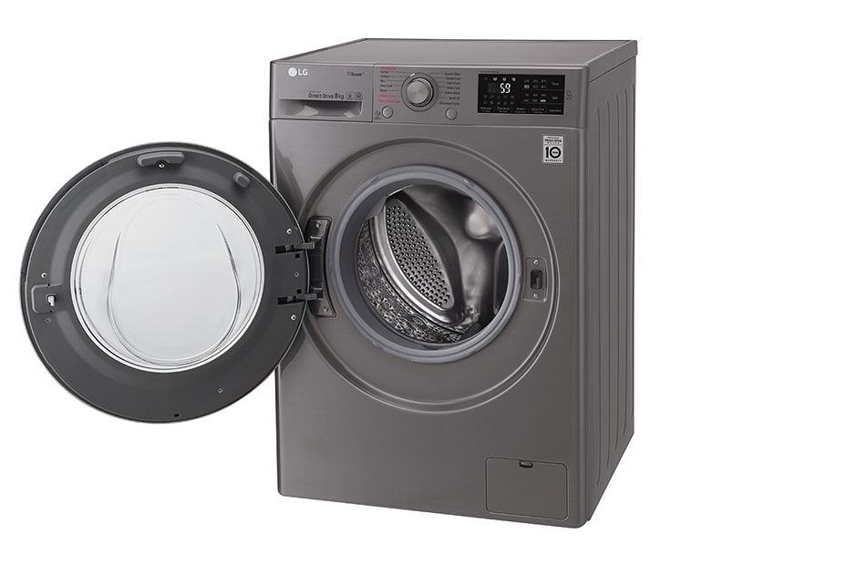 LG F4J6TY8S washing machine Front-load – image 5