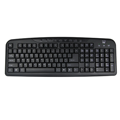Ewent EW3130 keyboard Office USB QWERTY English Black