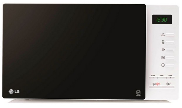 LG MH6354JAS microwave Black, White Grill microwave Countertop