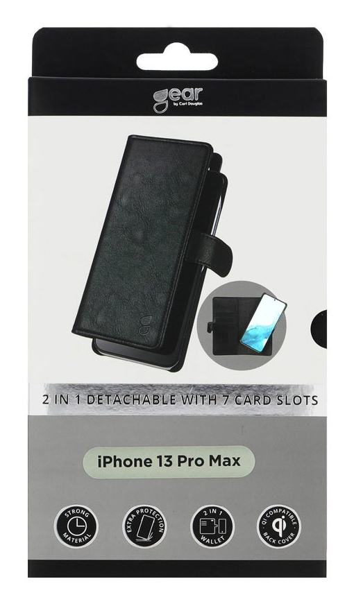 Gear Wallet Case 2in1 7 Card Slots Black - iPhone 13 Pro Max – image 2
