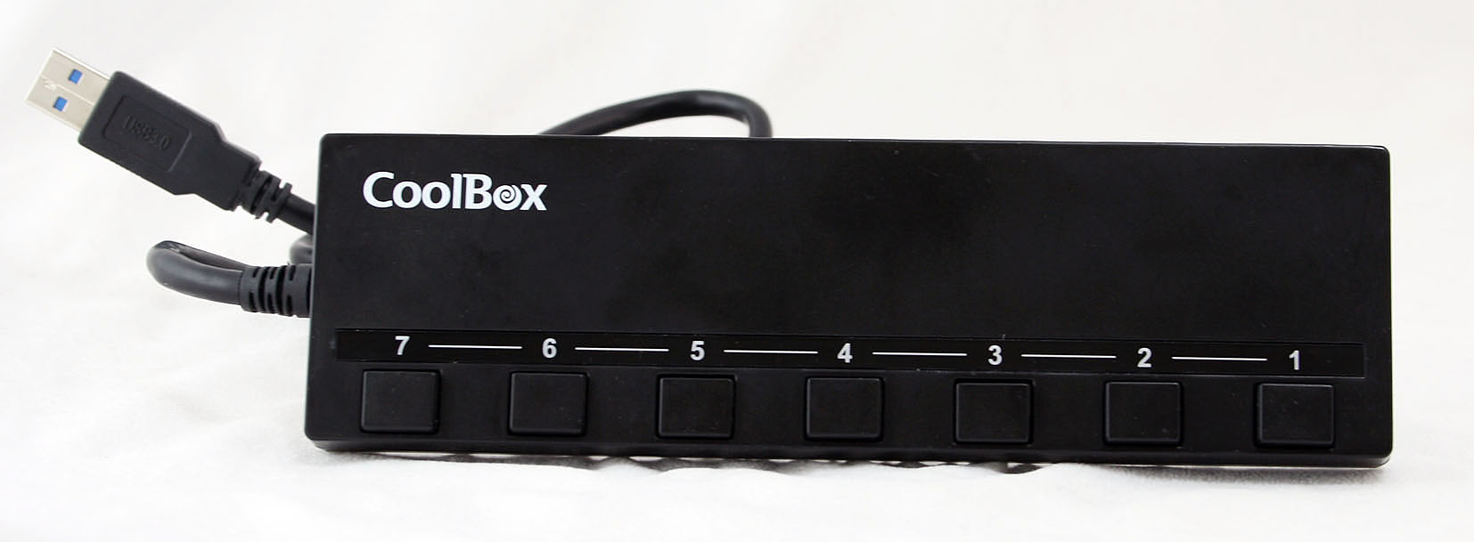 CoolBox HUBCOO356A interface hub USB 3.2 Gen 1 (3.1 Gen 1) Type-A 5000 Mbit/s Black – image 6
