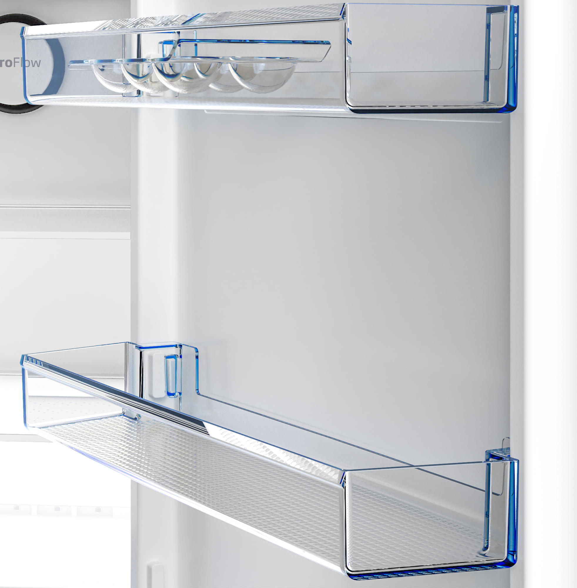 Beko CNG6603VW Freestanding AeroFlowTM Fridge Freezer with HarvestFreshTM – image 7
