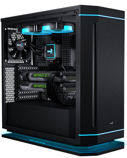 Aerocool DS230 Midi Tower Black