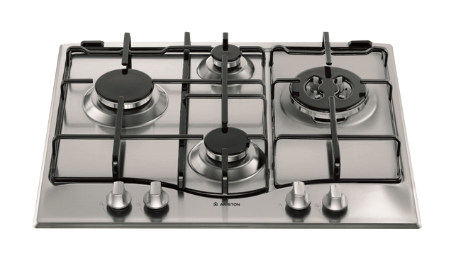 Hotpoint PC640TX hob Stainless steel Built-in Gas 4 zone(s)