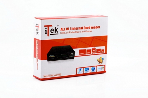 itek ITCR301 card reader USB 2.0 Internal Black – image 2