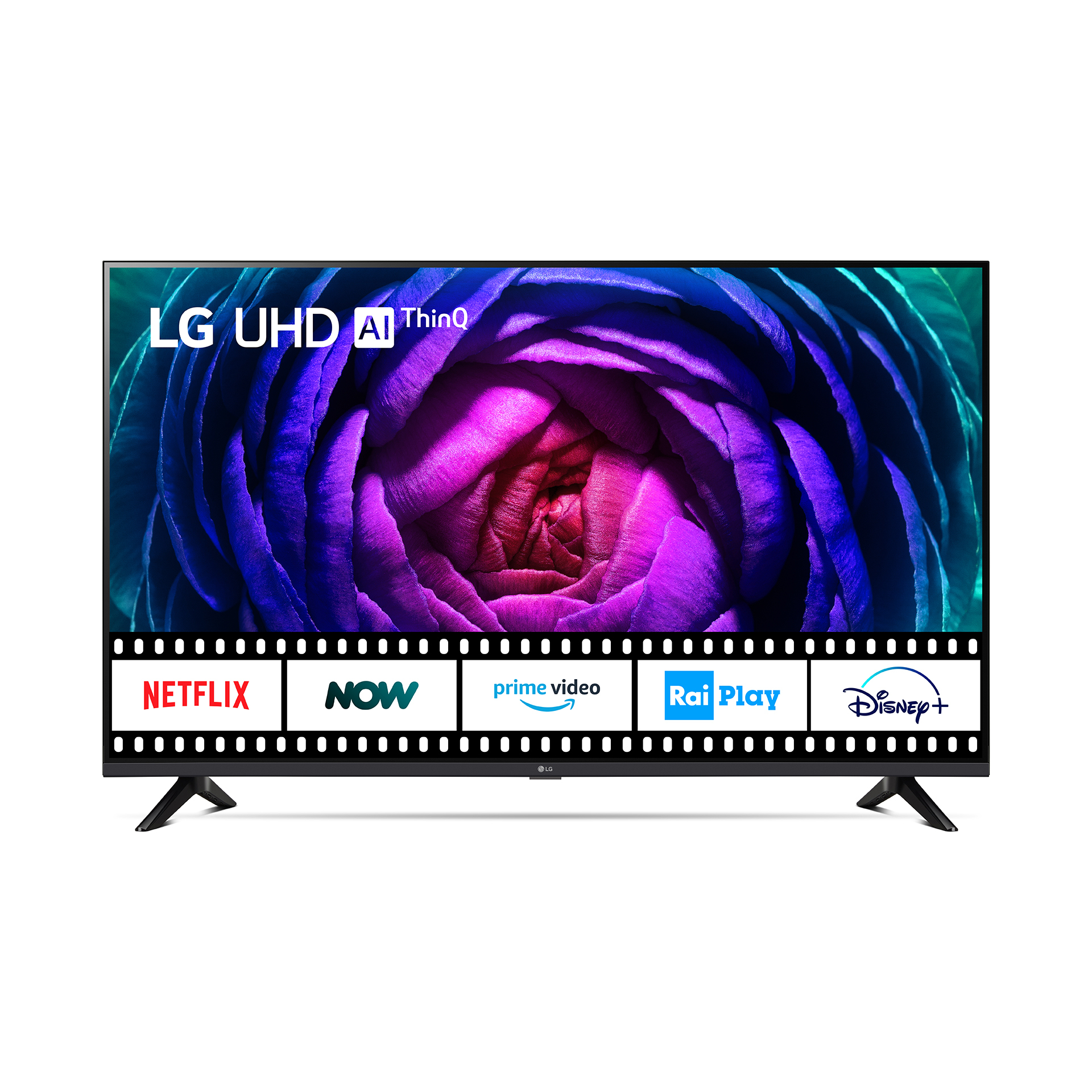 LG 55UR74006LB 139.7 cm (55") 4K Ultra HD Smart TV Wi-Fi Black