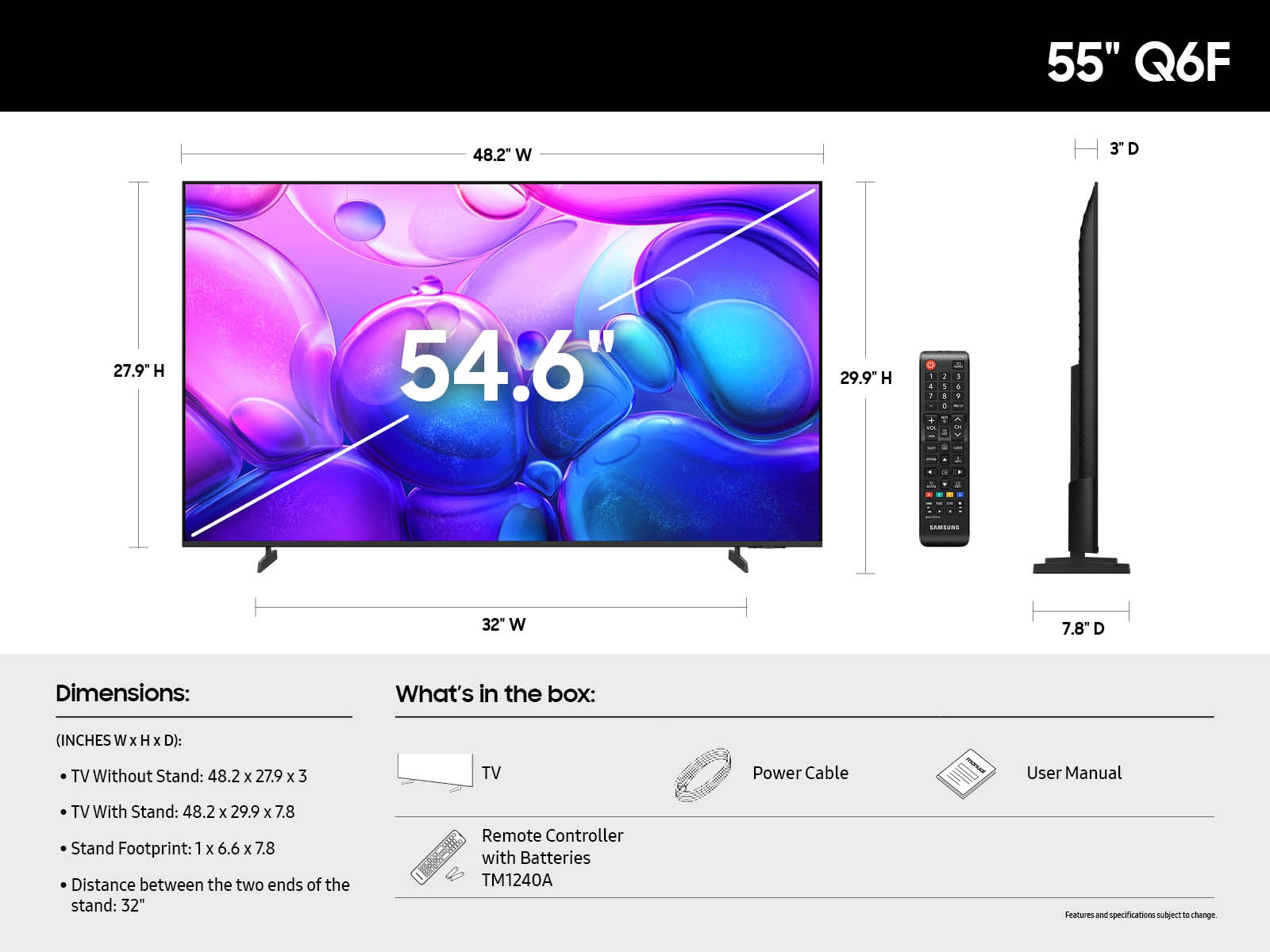 Samsung QN55Q6FAAFXZA TV – image 5