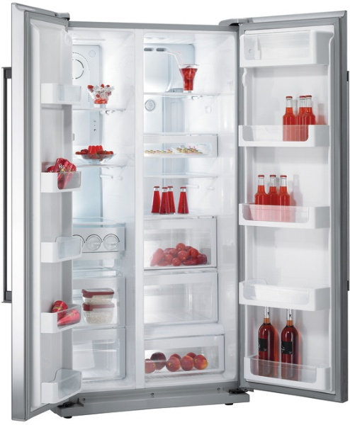 Gorenje NRS85725E side-by-side refrigerator Freestanding