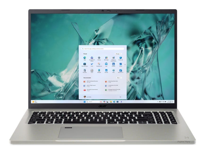 Acer Aspire AV16-71P-72TV Intel Core Ultra 7 255H Laptop