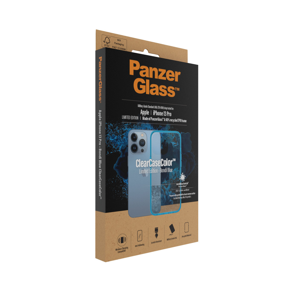 PanzerGlass ® ClearCaseColor™ iPhone 13 Pro - Bondie Blue – image 4