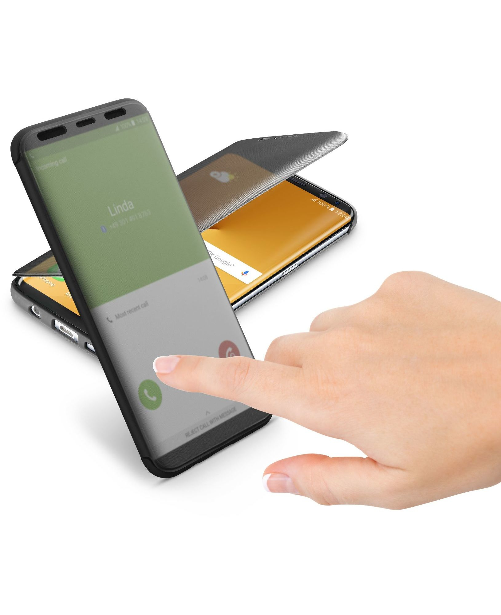 Cellularline Book Touch - Galaxy S8 +