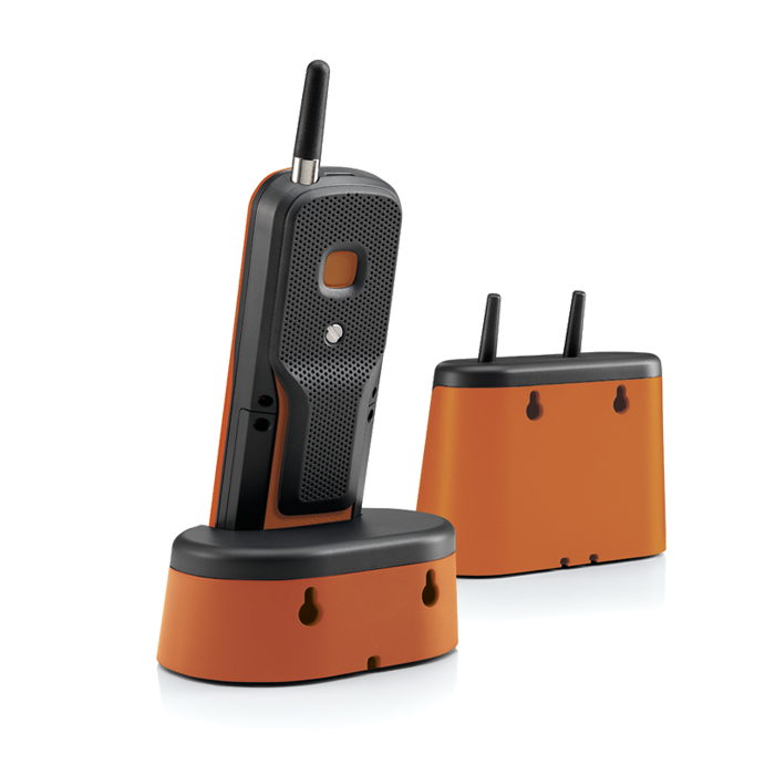 Motorola O201 Caller ID Black, Orange