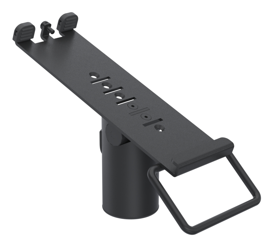 Ergonomic Solutions SpacePole Payment INGD5000-DM-02 accessorio di sistema POS Supporto POS Nero Metallo