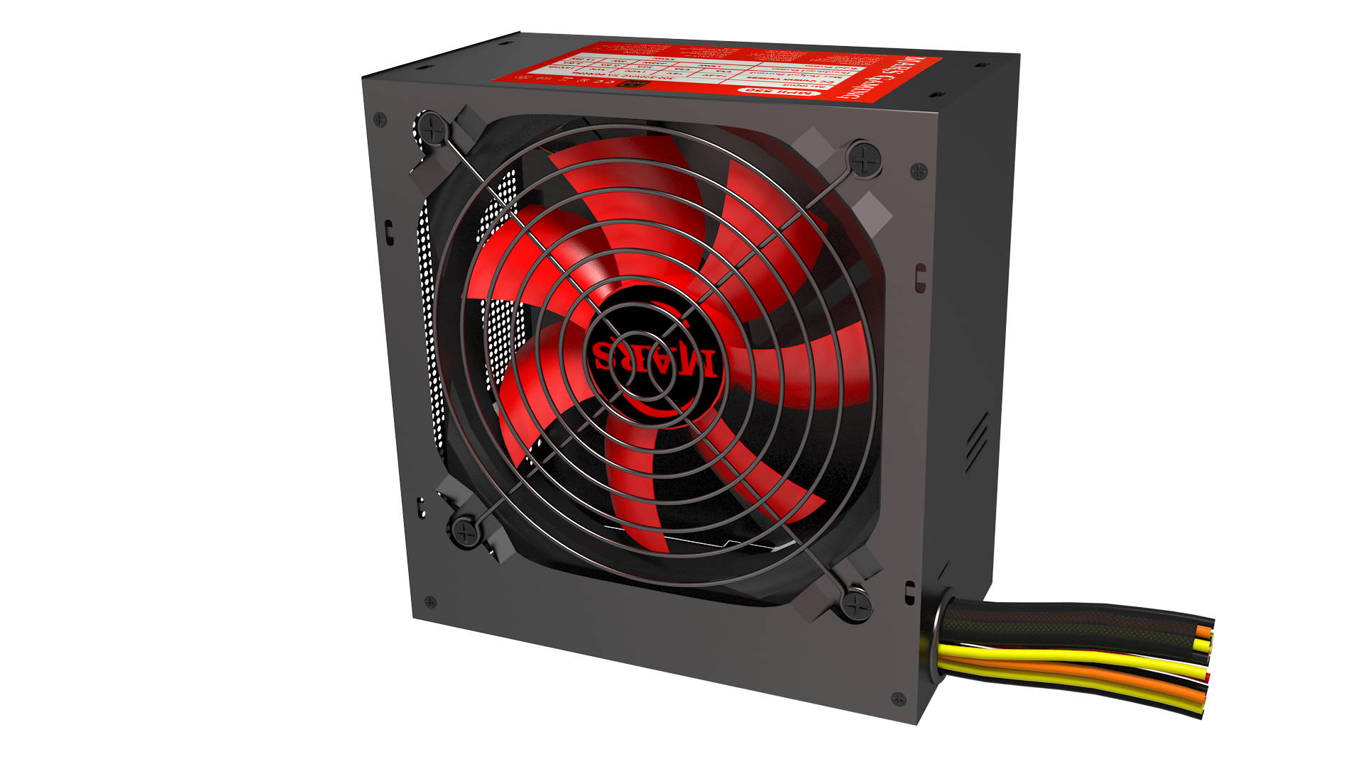 Mars Gaming MPII550 power supply unit – image 4