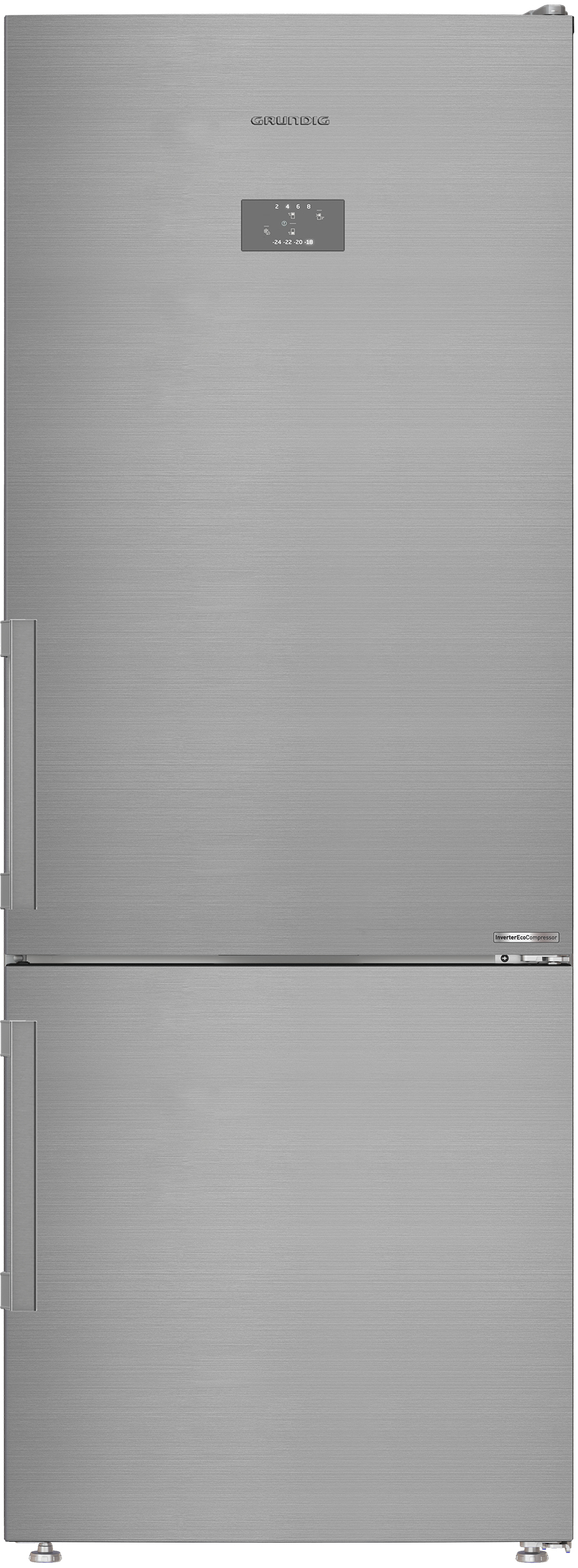 Grundig GPKND 490 I E ENERJİ SINIFI 490LT DUO-NO FROST KOMBİ TİPİ BUZDOLABI INOX – image 2