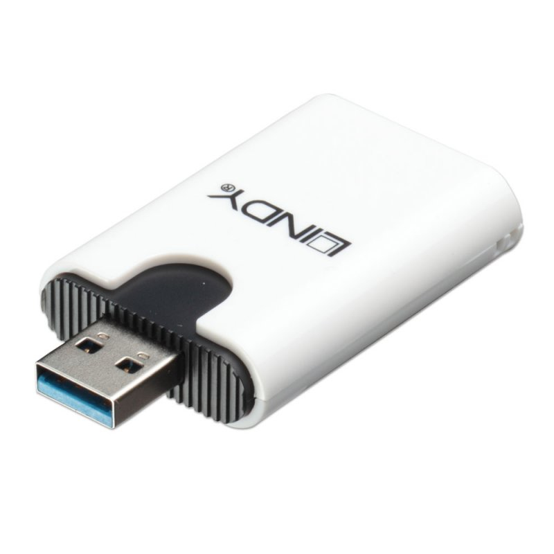 Lindy 43151 card reader USB 3.2 Gen 1 (3.1 Gen 1) White – image 2