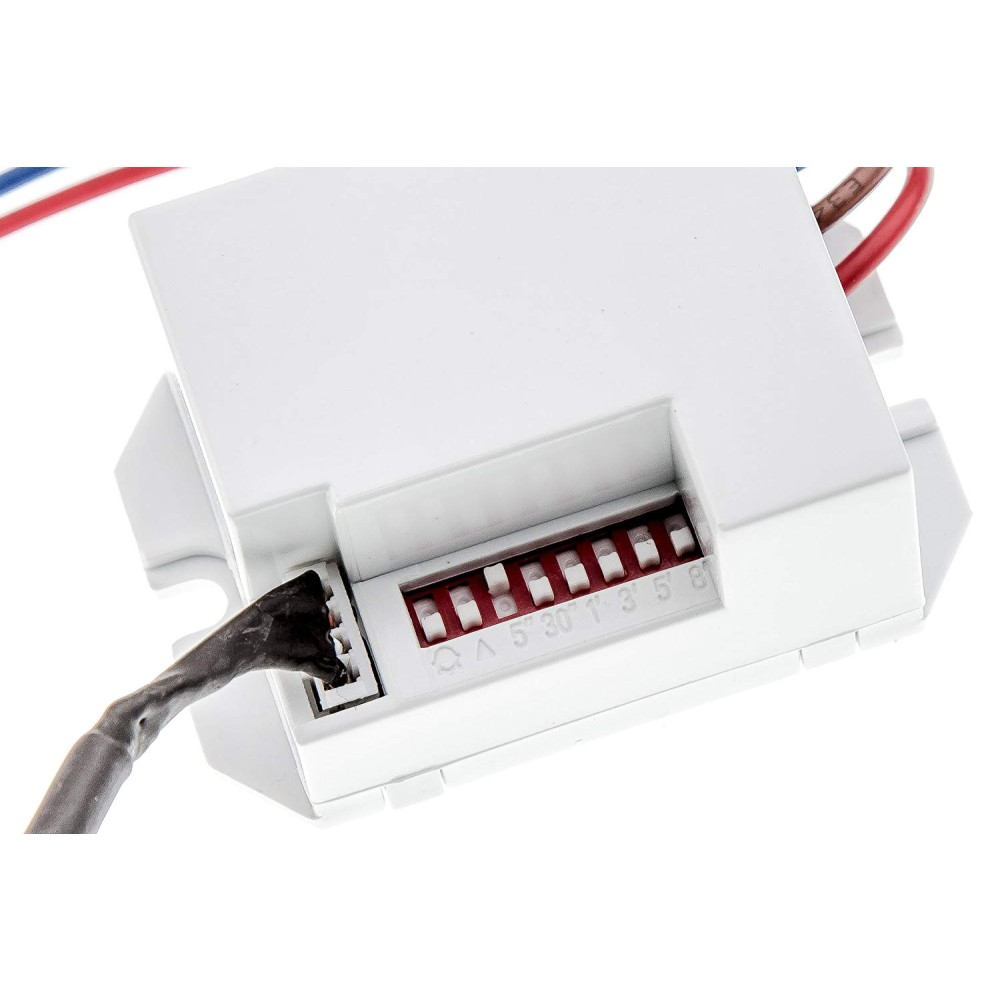 Techly I-LIGHT-SNR10TY motion detector Passive infrared (PIR) sensor Wired Ceiling/wall White – image 3