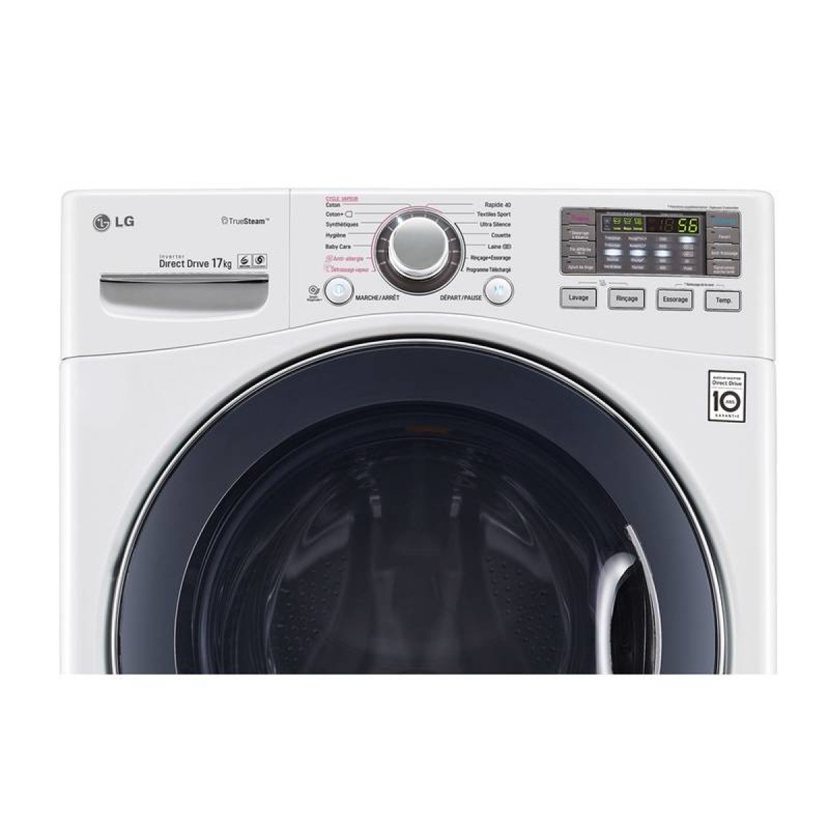 LG F171K2CS2W washing machine Front-load – image 3