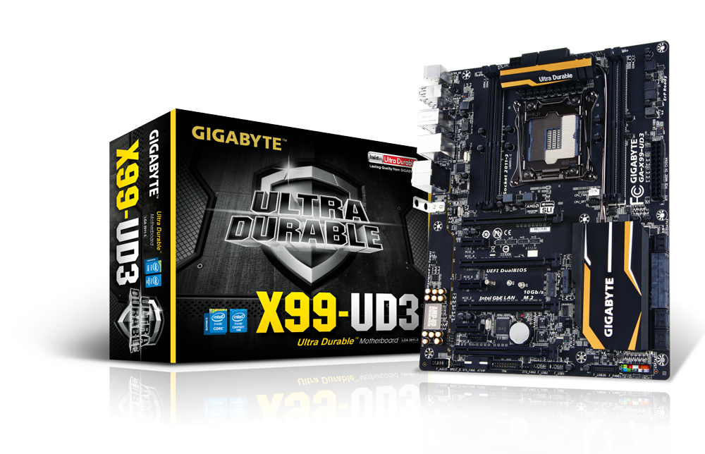 GIGABYTE GA-X99-UD3 motherboard Intel® X99 LGA 2011-v3 ATX