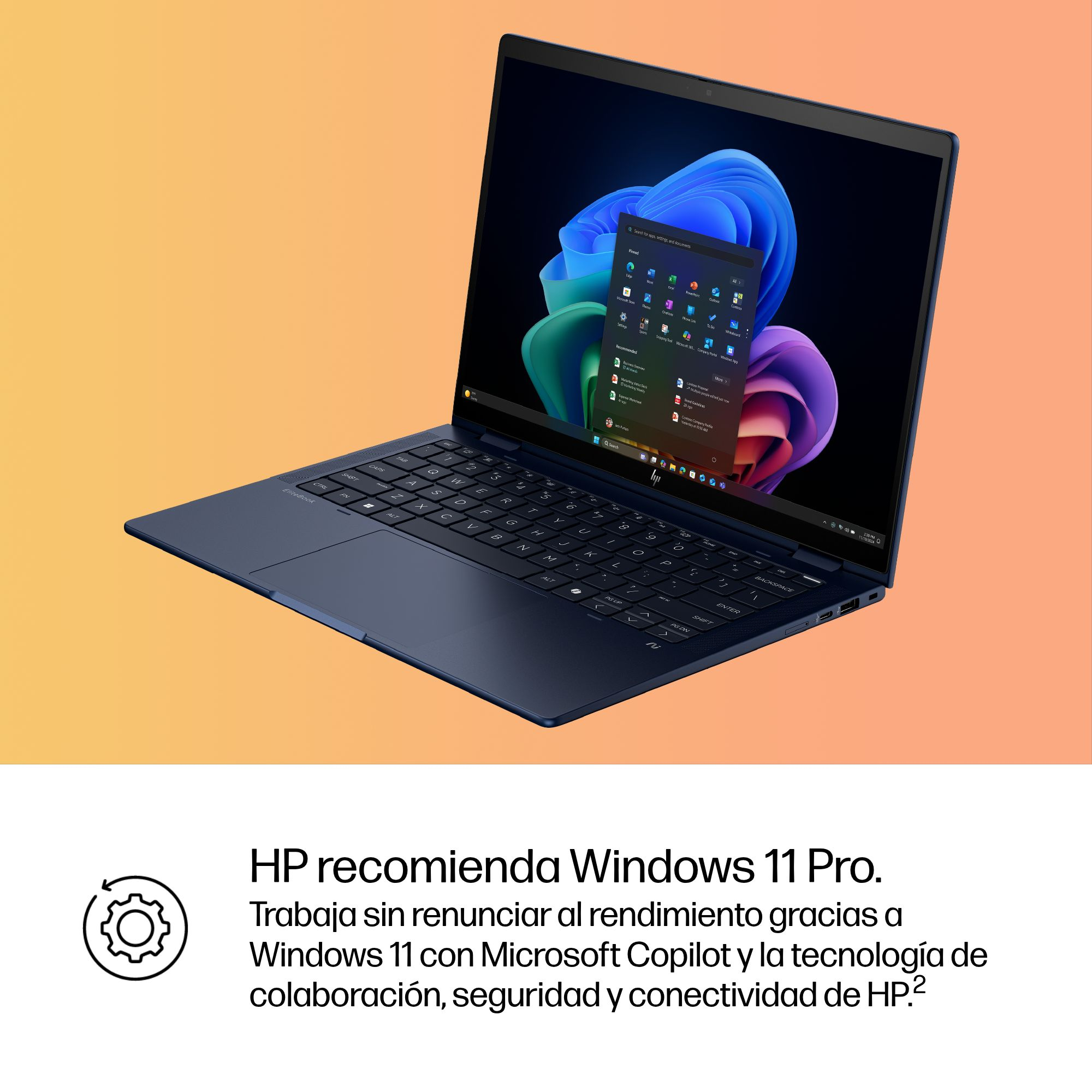Portátil Profesional HP EliteBook X Flip G1i 14" con IA - imagen 15