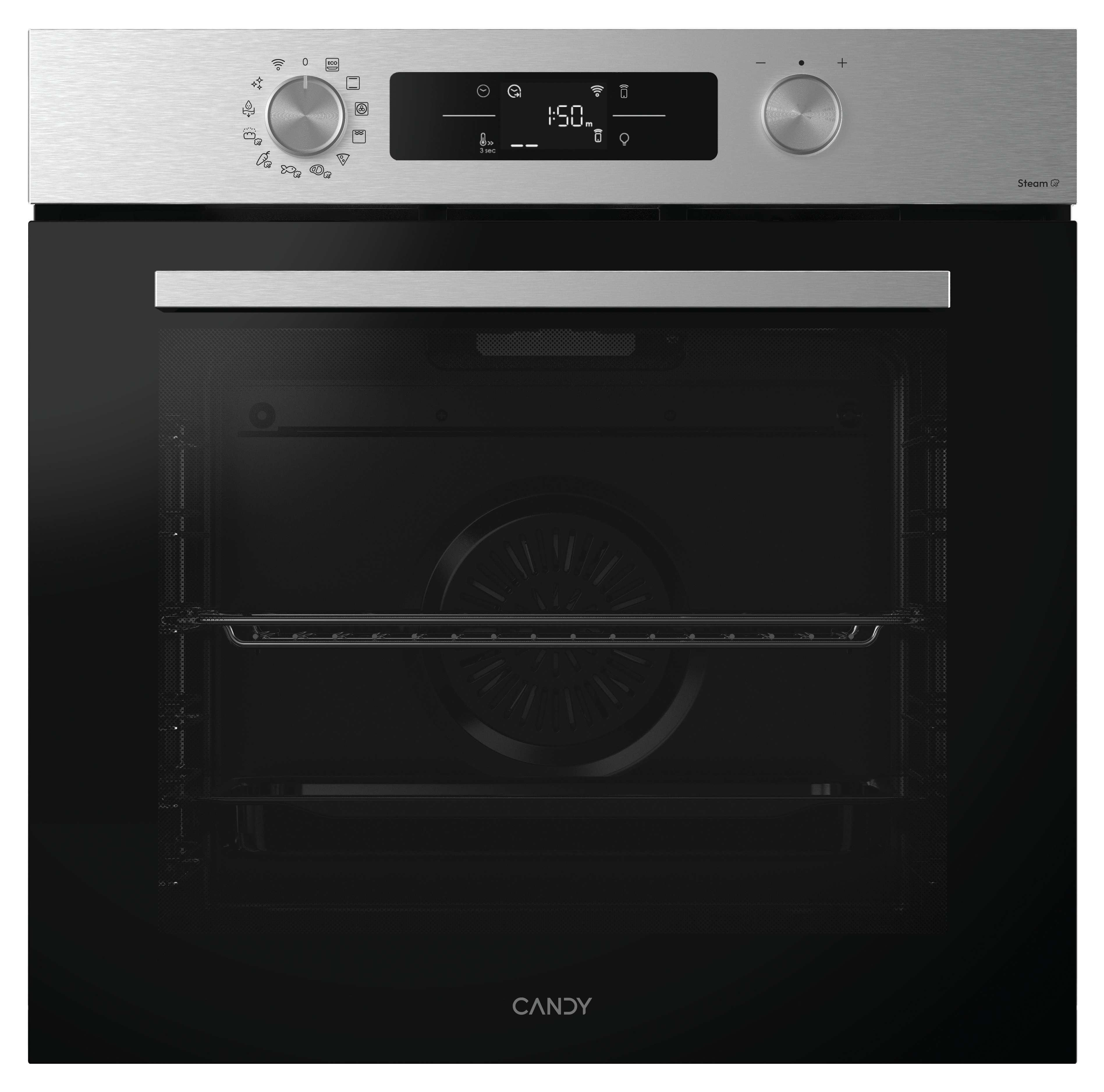 Candy - Horno Multifunción Candy, Pirolítico, WiFi, Inox, Bake 800 - CA6 N5B3LYTX.