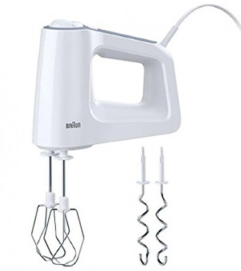 Braun HM 5000 WH Hand mixer 700 W Grey, White