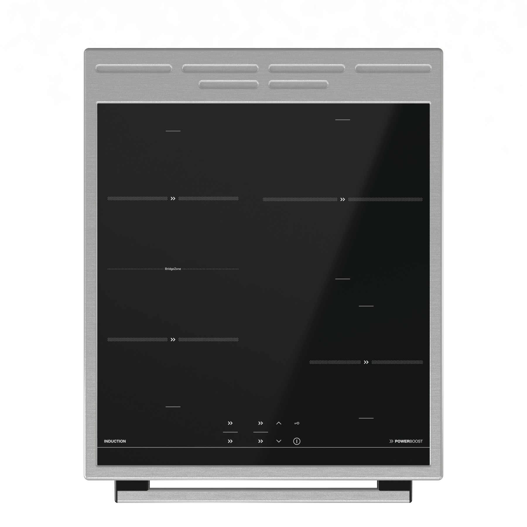 Gorenje EIT5356XPG Freestanding cooker Electric Zone induction hob Stainless steel – image 2