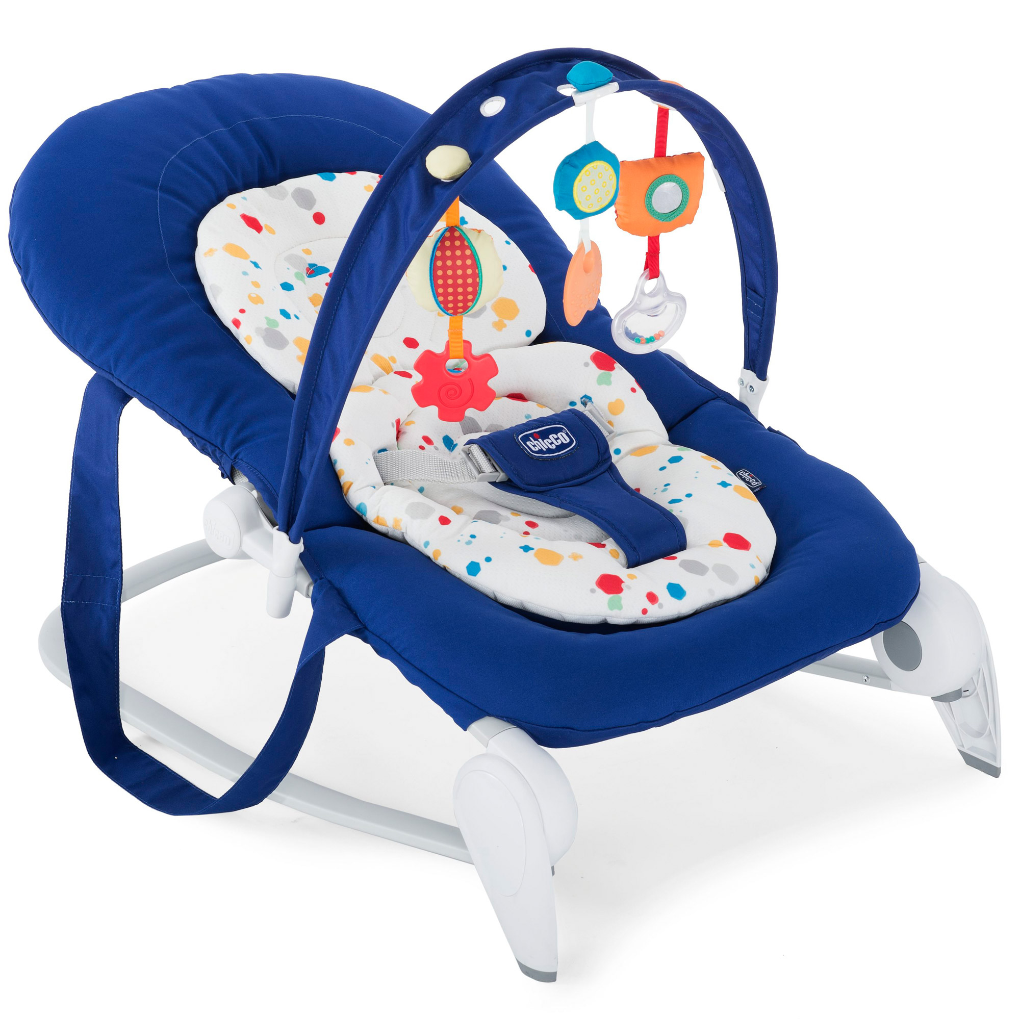 Hooplà Mama Hâle Sallanan Bebek Koltuğu - Mavi, 0-72 Ay, Maksimum 9 kg