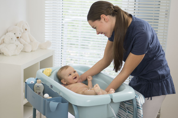 Resim Chicco Cuddle & Bubble Bebek Bakım Ünitesi Banyo Yeşil