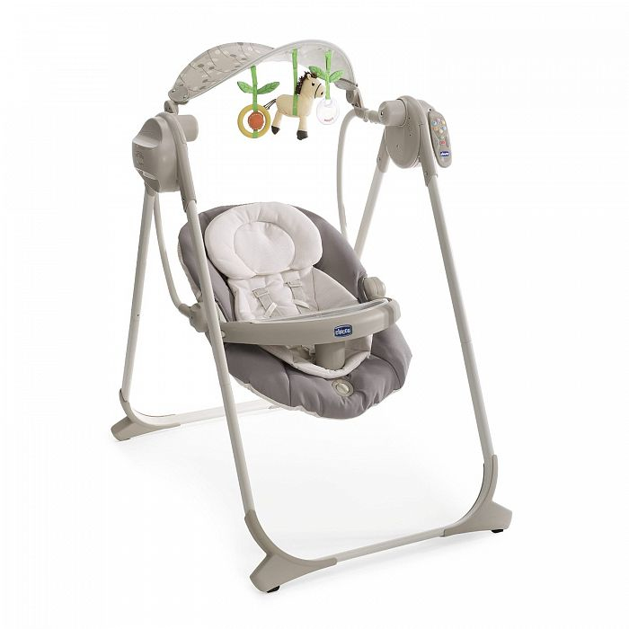 Chicco Polly Swing Up Bebek Salıncak Koltuğu Gri