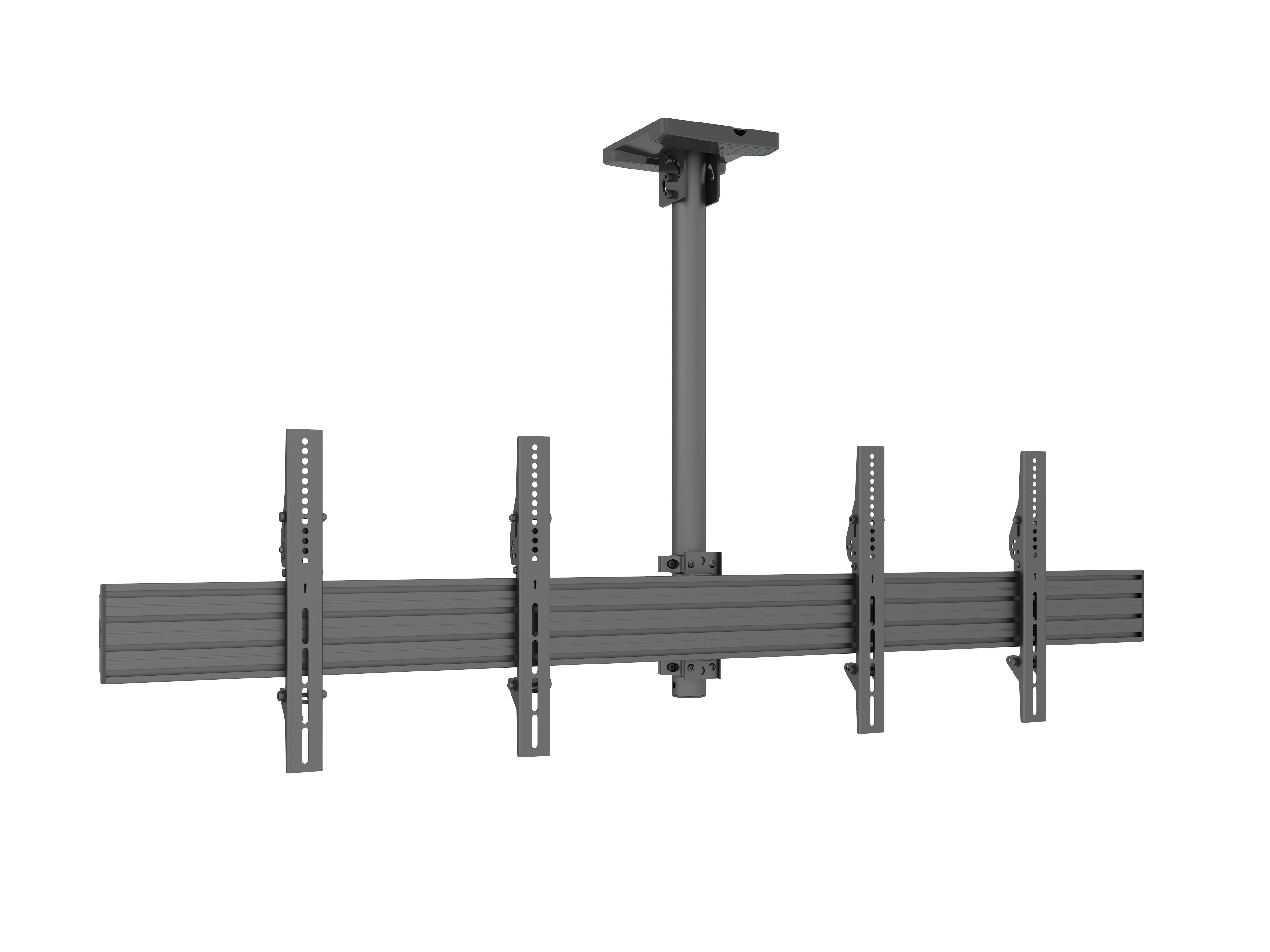 Multibrackets 3934 Supporto per display espositivi 165,1 cm (65") Nero