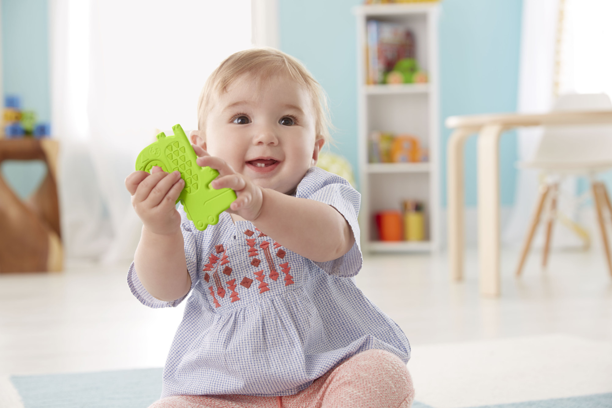 Resim Fisher-Price FFL19 Yeşil Silikon Oyuncak