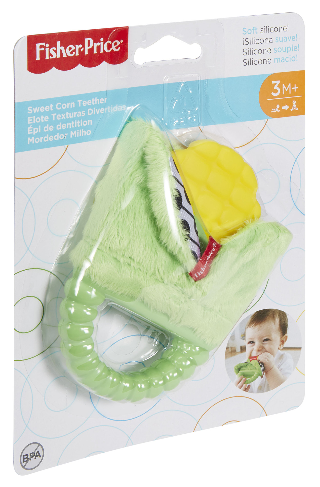 Resim Fisher-Price FFL19 Yeşil Silikon Oyuncak