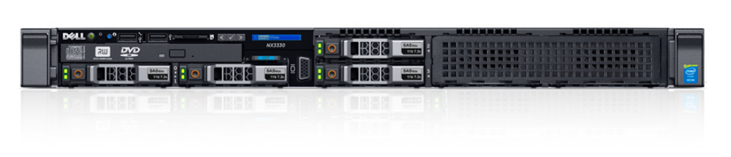 DELL NX3330 Säilitusserver Püstik (1U), Xeon E5 v3 E5-2609V3, 0.6 TB HDD