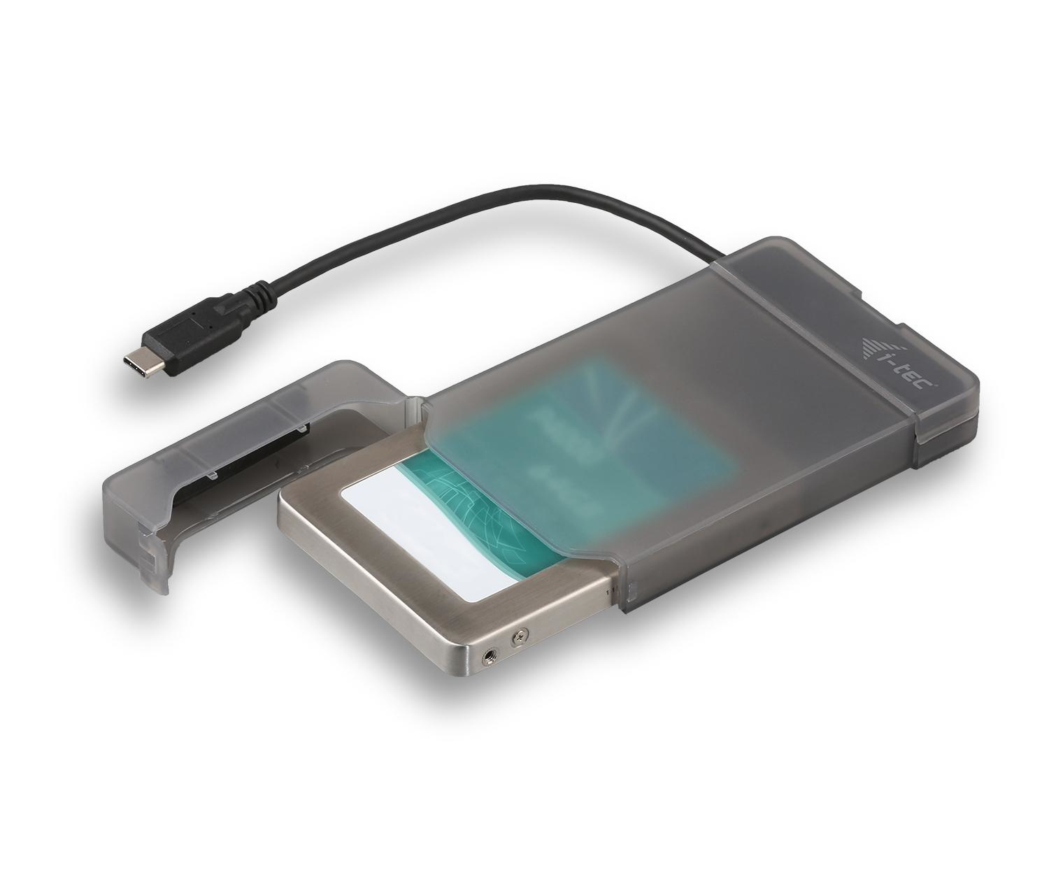 i-tec C31MYSAFEU313 Hölje för lagringsenheter HDD- / SSD kabinett Svart 2.5'