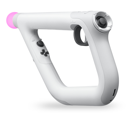 Sony VR aim Hall, Valge Relv Analoog/digitaal PlayStation 4