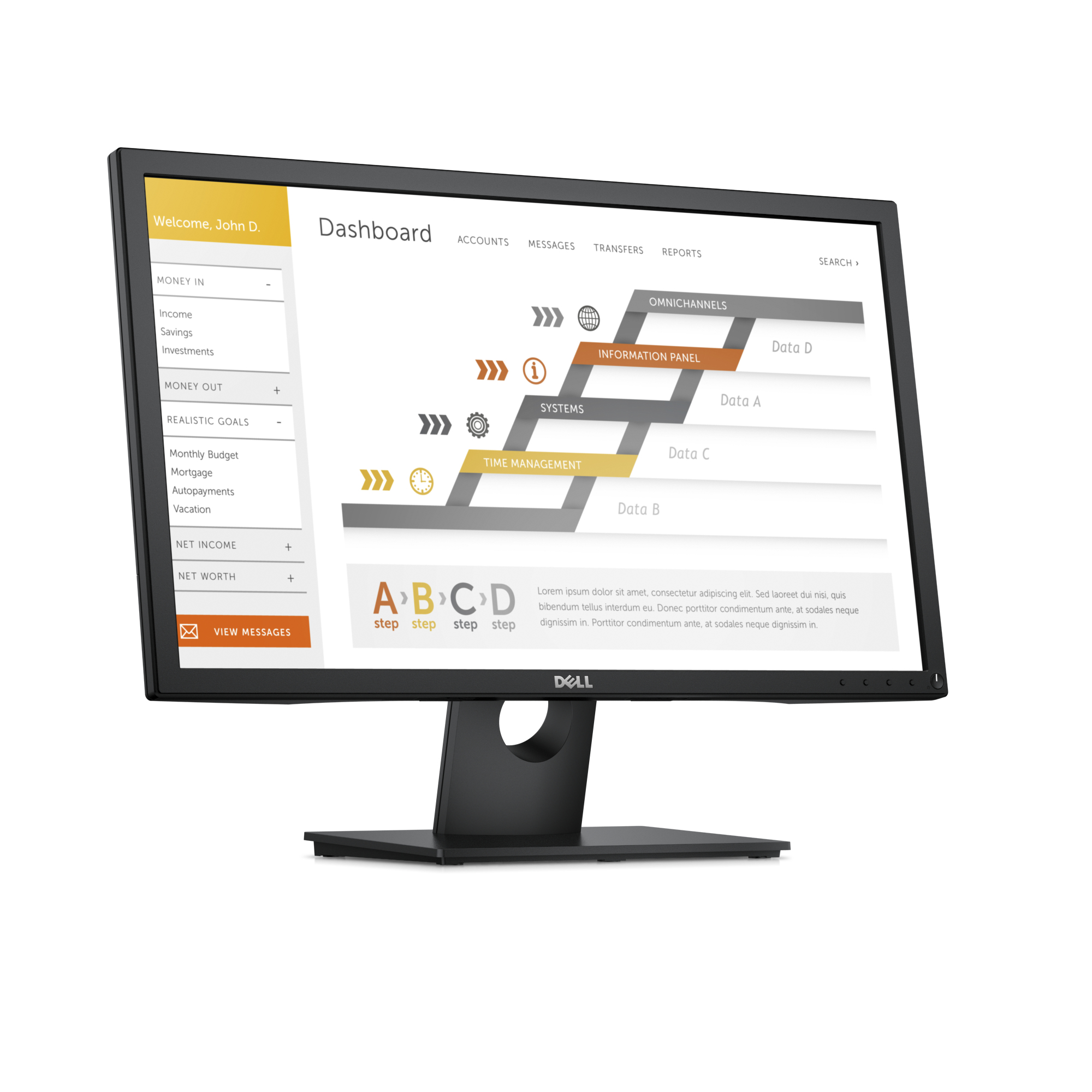 DELL E Series E2417H computer monitor 60.5 cm (23.8″) 1920 x 1080 pixels Full HD LED Black image 2