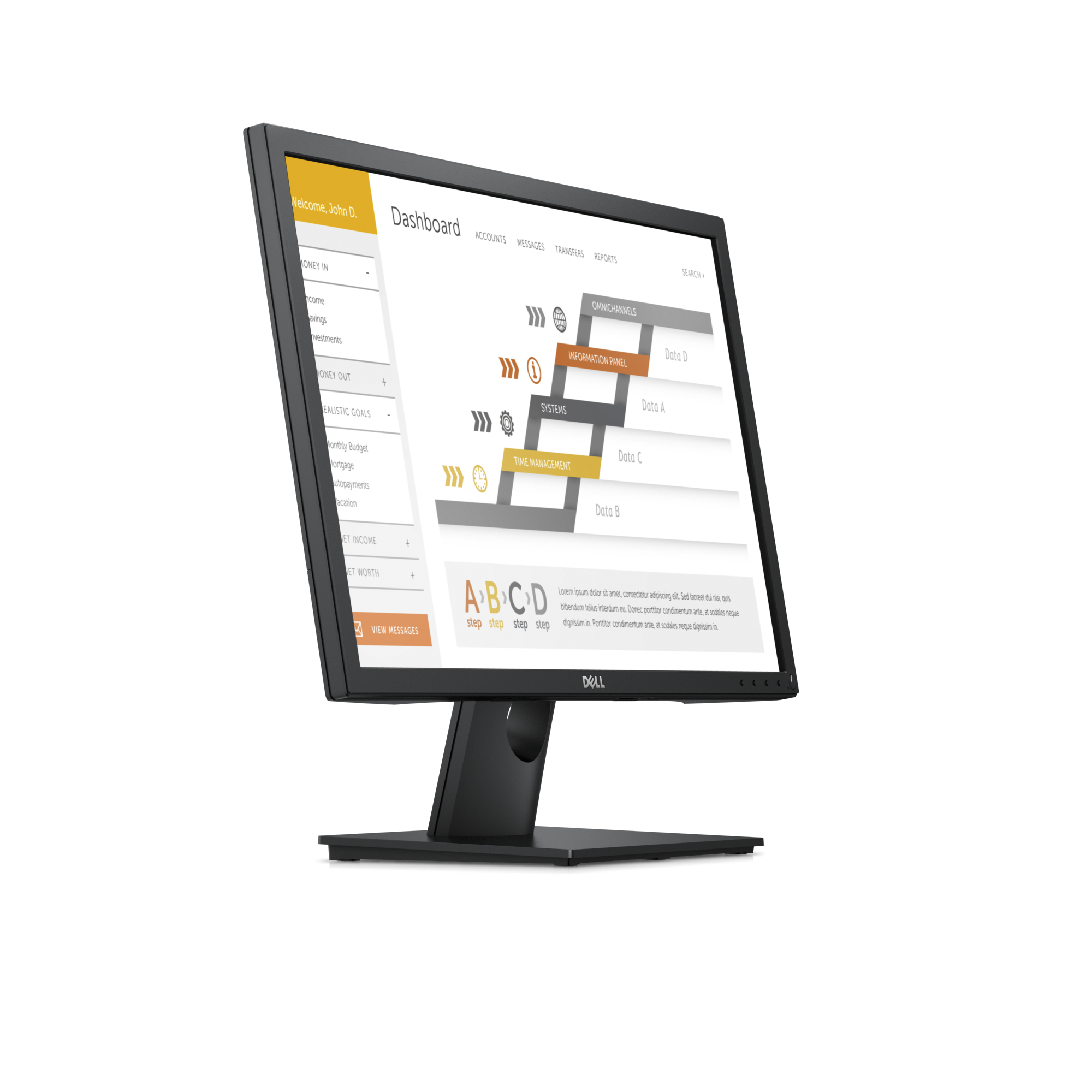 DELL E Series E2417H computer monitor 60.5 cm (23.8″) 1920 x 1080 pixels Full HD LED Black image 3