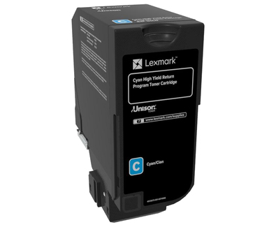 TONER LEXMARK 84C4HC0 CIAN ALTO RENDIMIENTO 16000 PAGINAS PARA CX725DHE 84C4HC0 - 84C4HC0