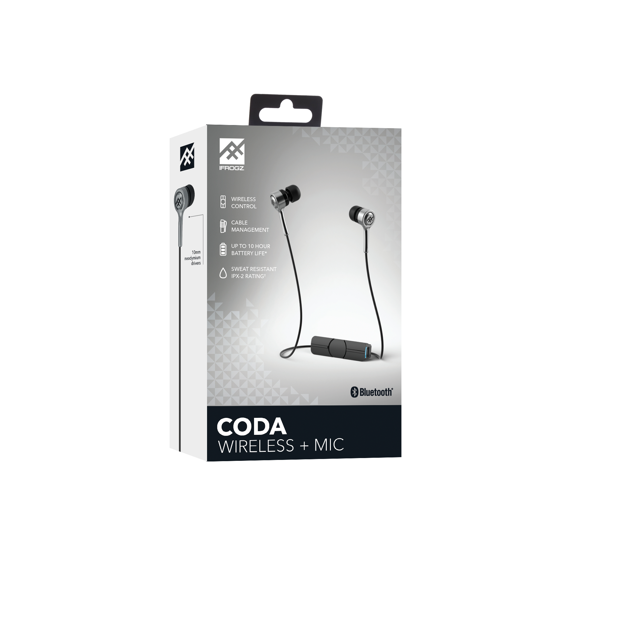 ZAGG Coda Headset Wireless In-ear Calls/Music Bluetooth Silver image 2
