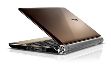 MSI Wind U160DX-4515 Intel Atom® N450 Netbook