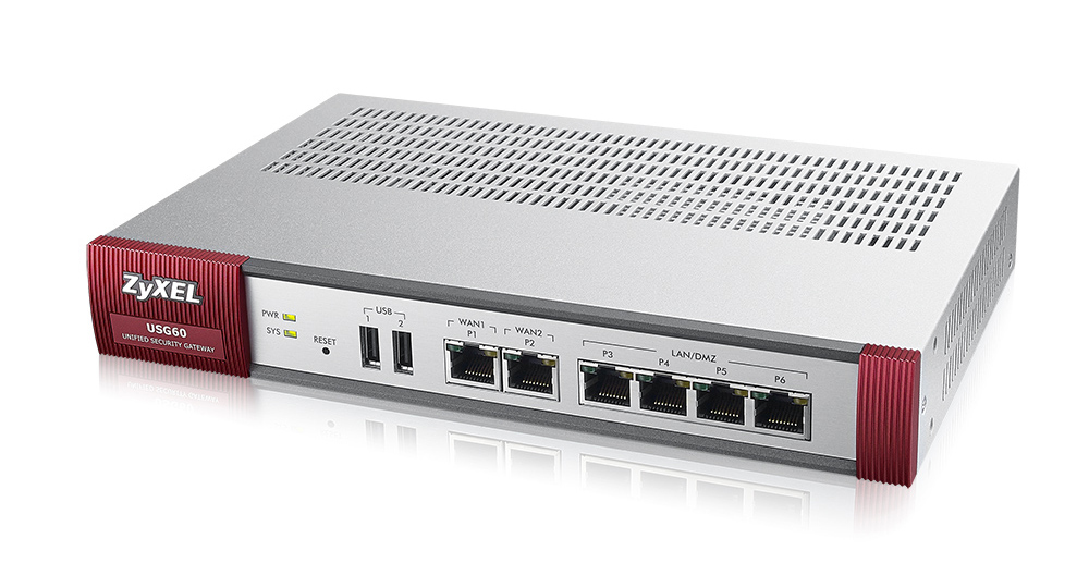 Zyxel USG60 hardware firewall – image 4