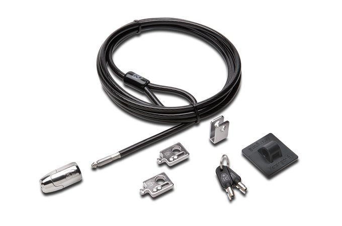 Kensington K67990US cable lock Black, Silver 2.43 m