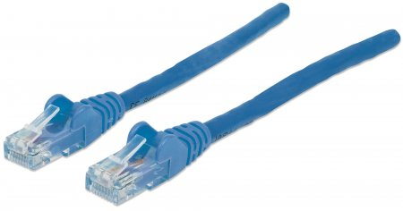 RJ-45 MALE / RJ-45 MALE, 0.6 M (2 FT.). GOLD-PLATED CONTACTS FOR BEST CONNECTION